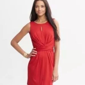 Banana Republic red dress from Issa collection